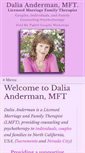 Mobile Screenshot of daliaanderman.com
